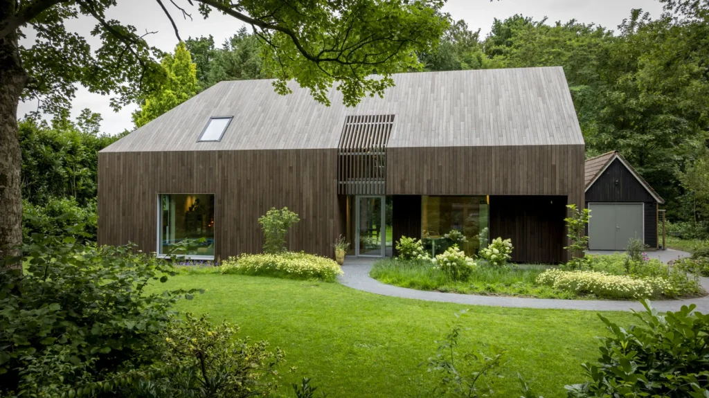 Duurzame nieuwbouw woning in Berkum, familie boshuis