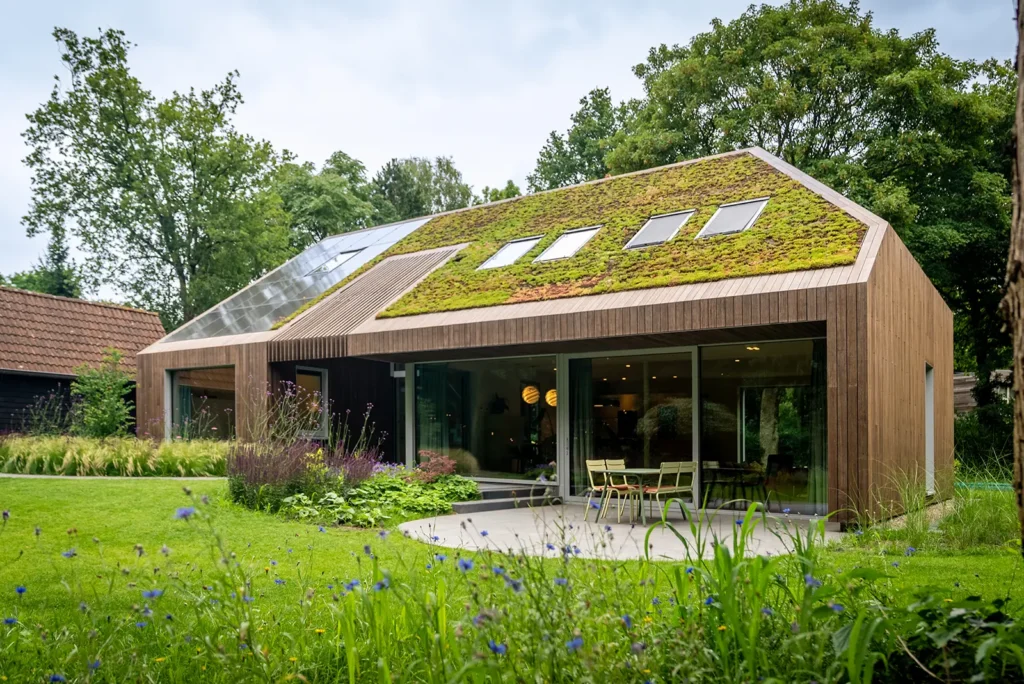 Duurzame nieuwbouw woning in Berkum, familie boshuis