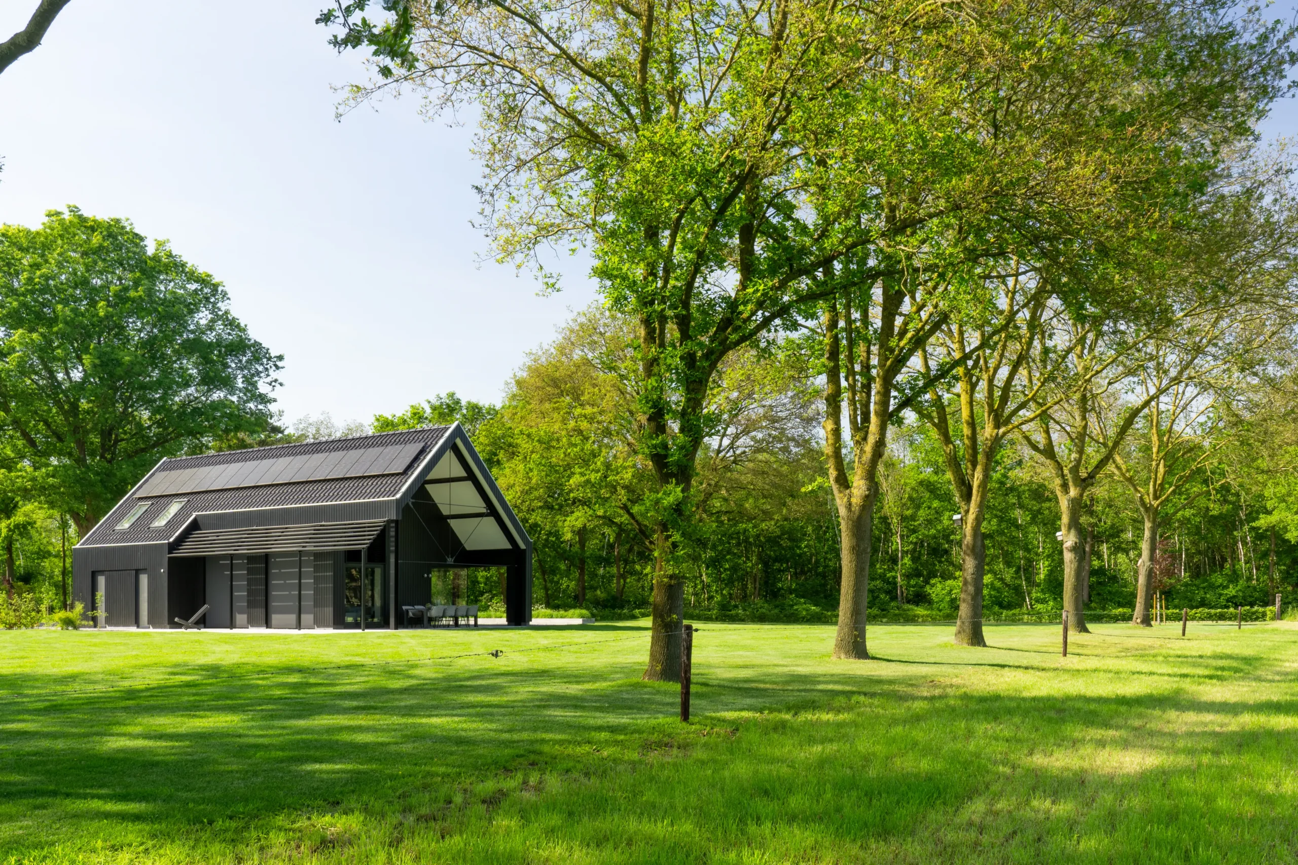 Schuurwoning op het Sallandse platteland