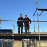 Personeel op de bouw